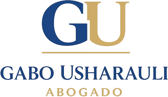 Logo de Gabo Usharauli abogado en Madrid especialista en inmigración y nacionalidad española
